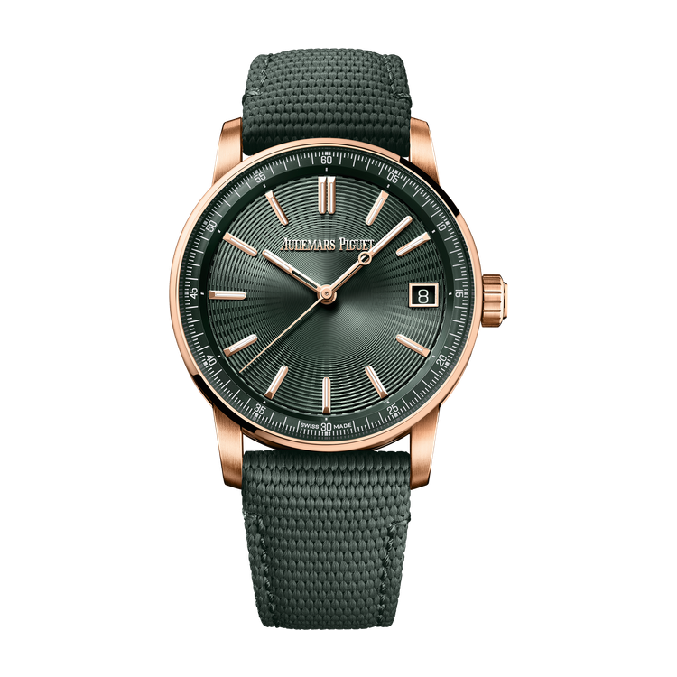 Audemars Piguet Code 11.59 Selfwinding Green Rose Gold Rubber 41mm