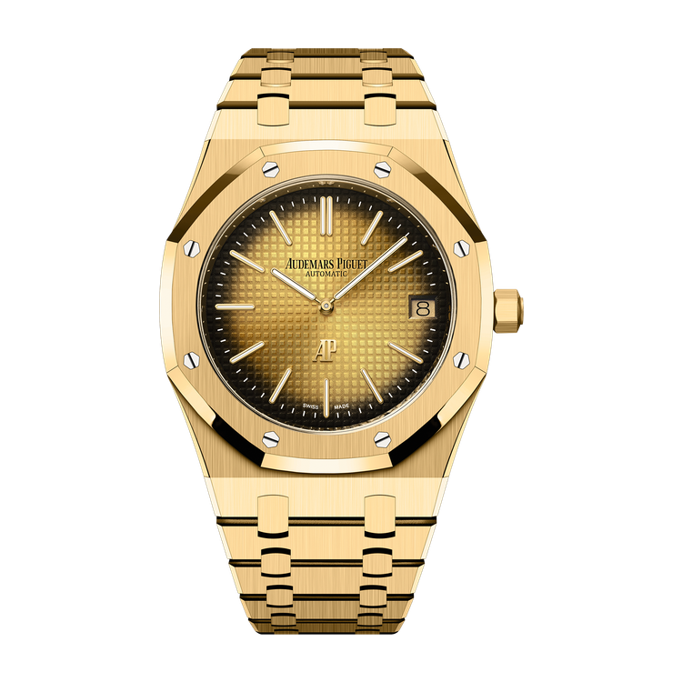 Audemars Piguet "Jumbo" Royal Oak Extra-Thin Gold Yellow Gold 39mm