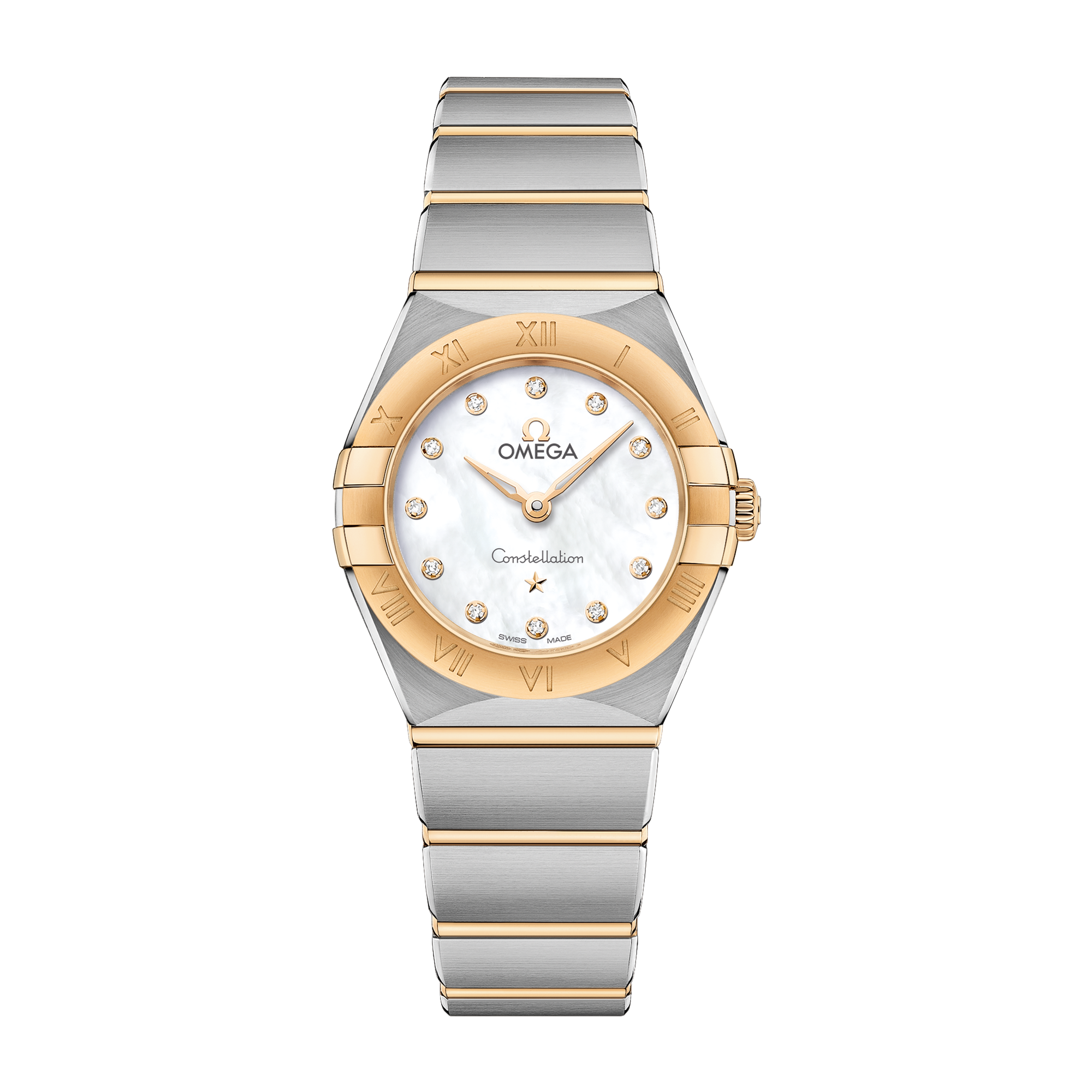 Omega Constellation White Two-Tone 25mm