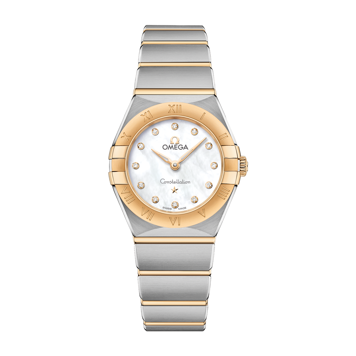 Omega Constellation White Two-Tone 25mm