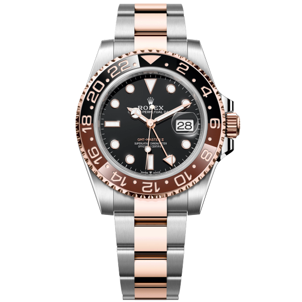 Rolex "Root Beer" GMT-Master II Black Two-Tone 40mm