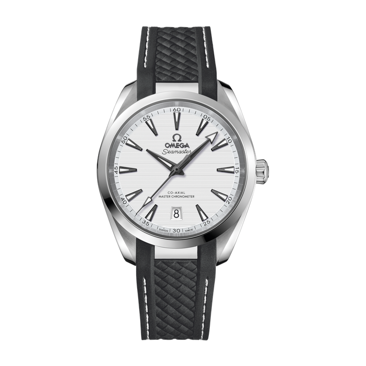 Omega Seamaster Aqua Terra 150M Silver Steel Rubber 38mm