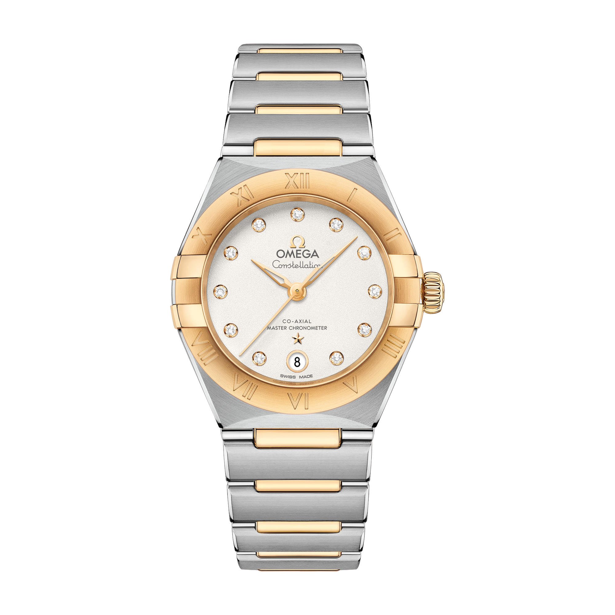 Omega Constellation Silver Two-Tone 29mm