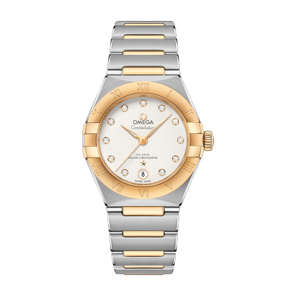 Omega Constellation Silver Two-Tone 29mm