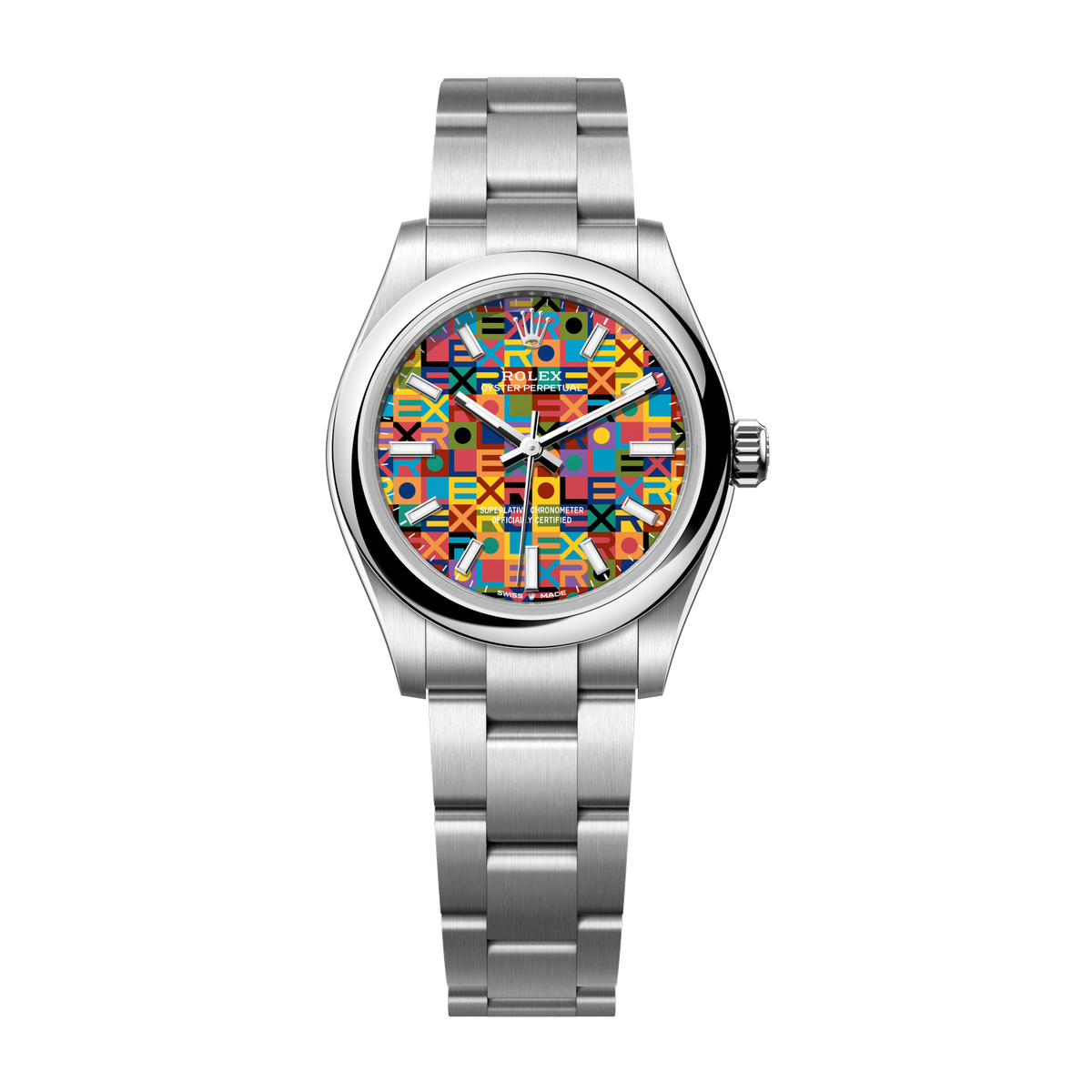Rolex "Celebration" Oyster Perpetual 31 Turquoise Steel 31mm