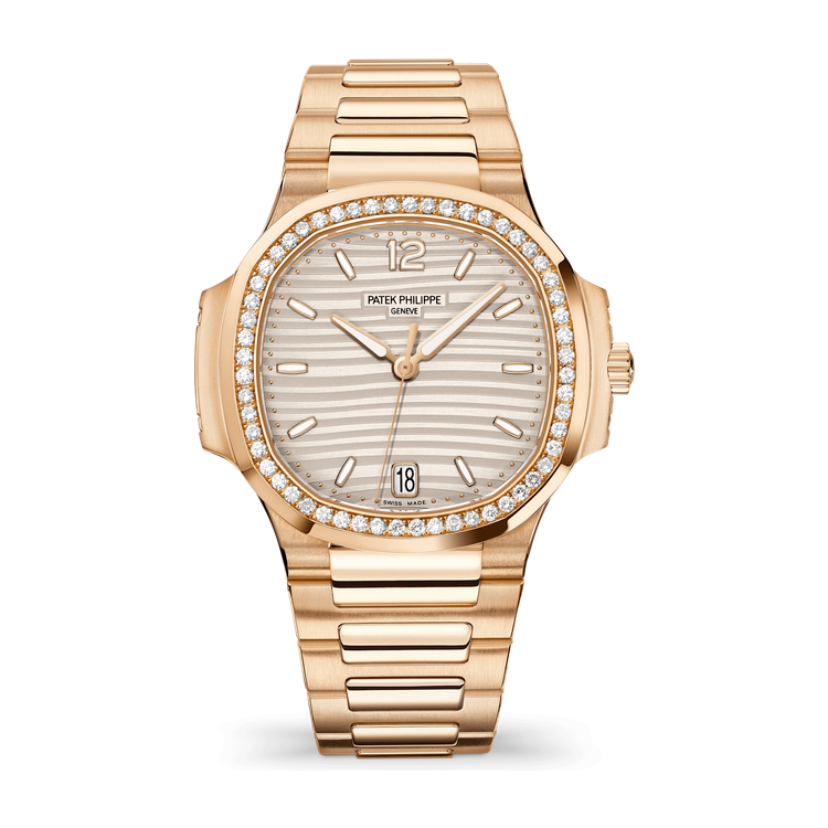 Patek Philippe Nautilus Silver Rose Gold 35.2mm