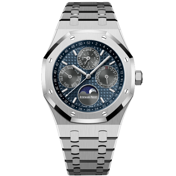 Audemars Piguet Royal Oak Perpetual Calendar Blue Titanium 41mm