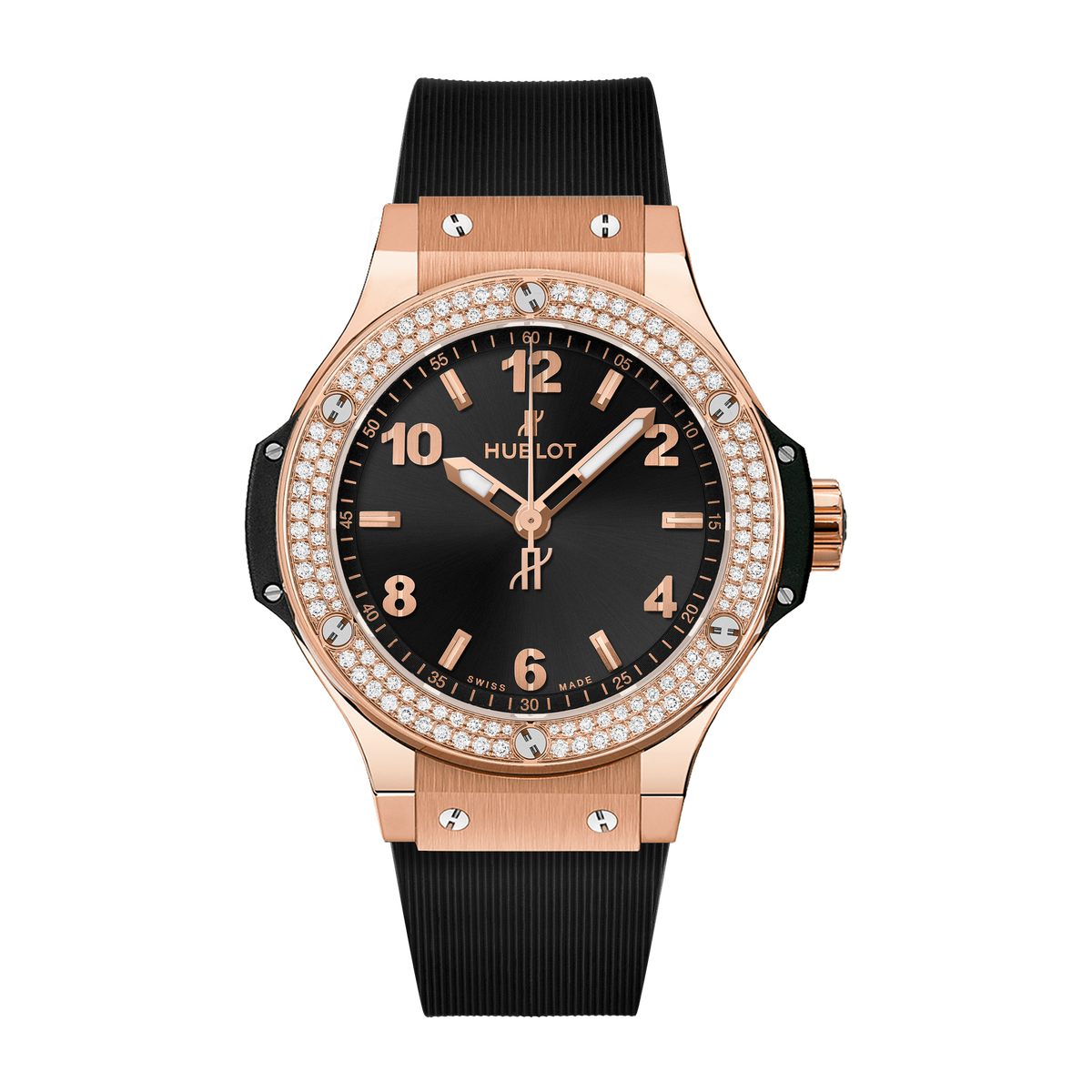 Hublot Big Bang Black Rose Gold Rubber 38mm
