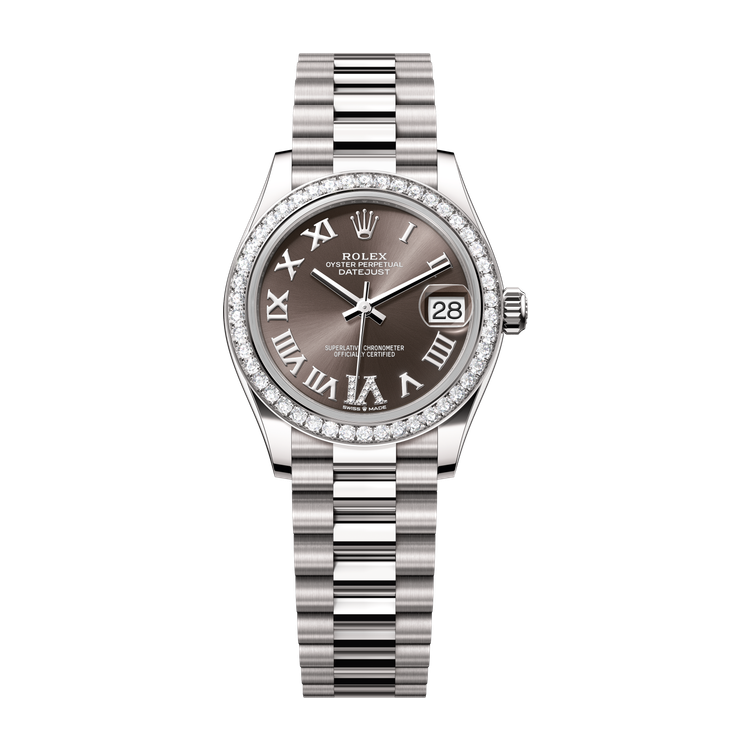Rolex Datejust 31 Dark Grey White Gold 31mm