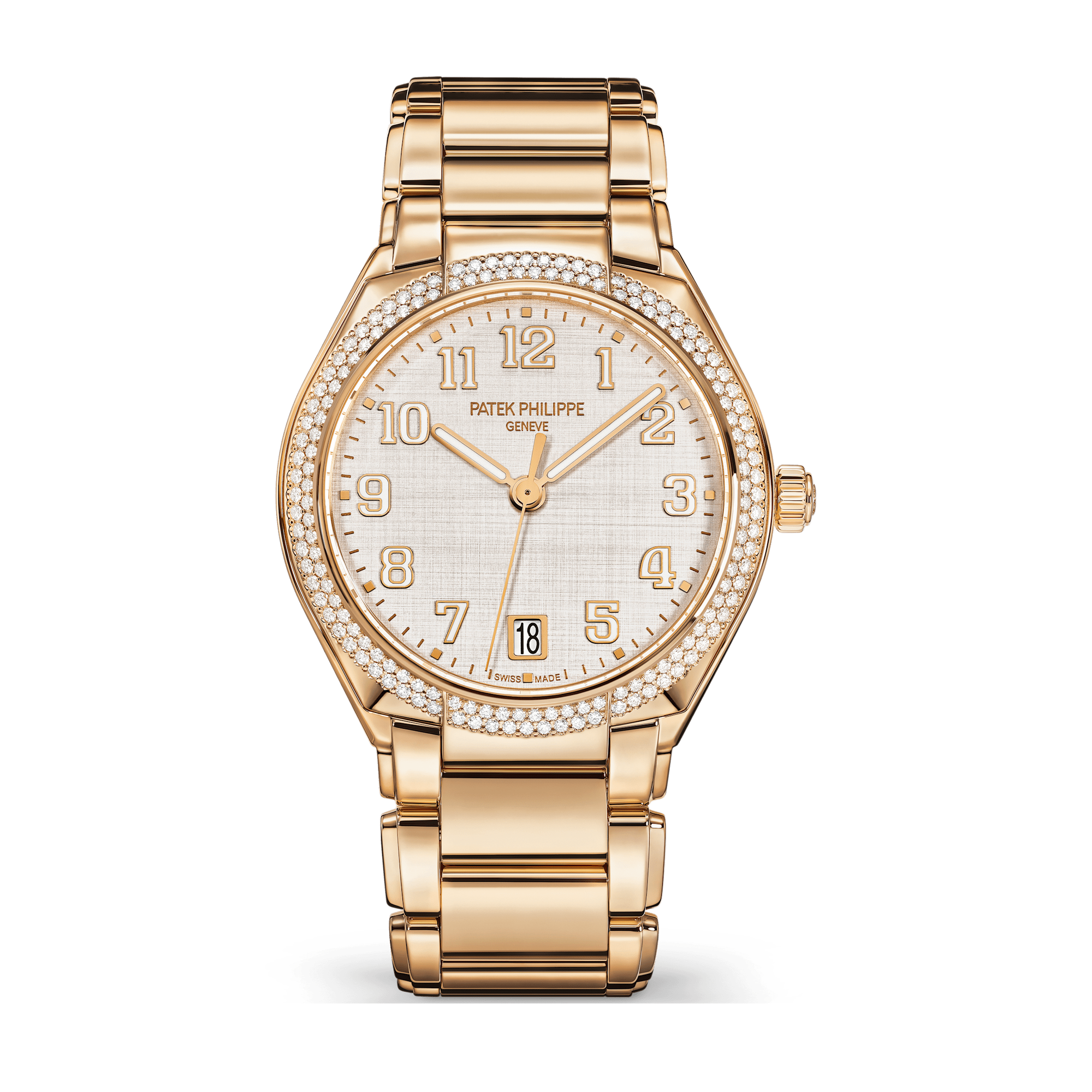 Patek Philippe Twenty~4 Automatic Silver Rose Gold 36mm
