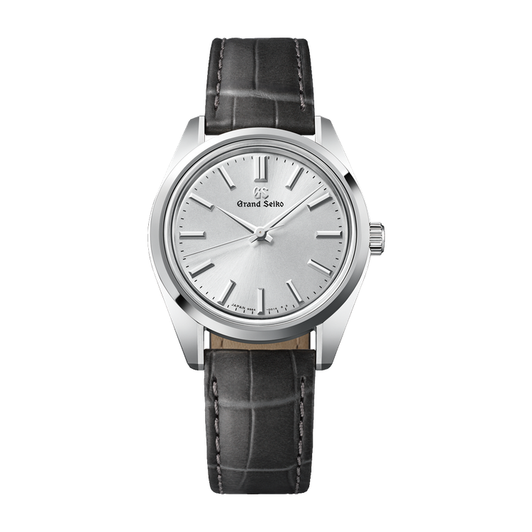 Grand Seiko Heritage 44GS Silver Steel Alligator Leather 36.5mm