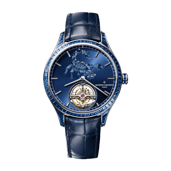 Vacheron Constantin Métiers d'Art Tribute to the Celestial Blue White Gold Alligator Leather 39mm