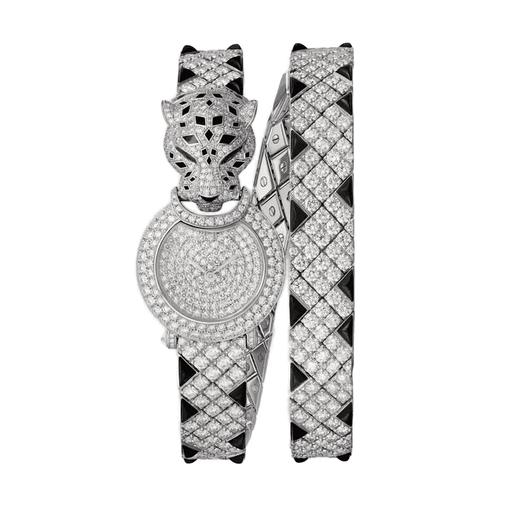 Cartier La Panthère Diamond Pave White Gold
