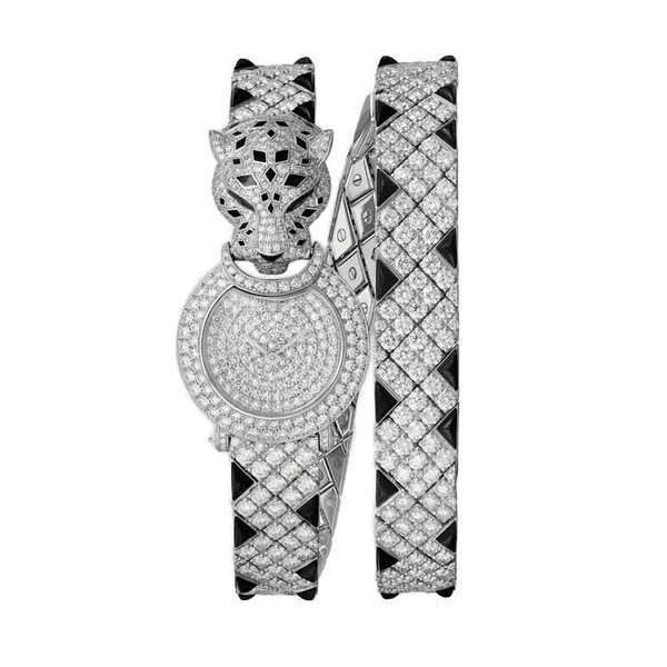 Cartier La Panthère Diamond Pave White Gold
