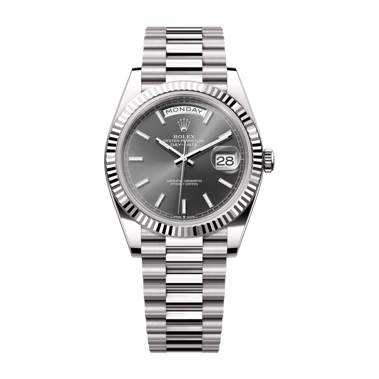Rolex Day-Date 40 Dark Grey White Gold 40mm
