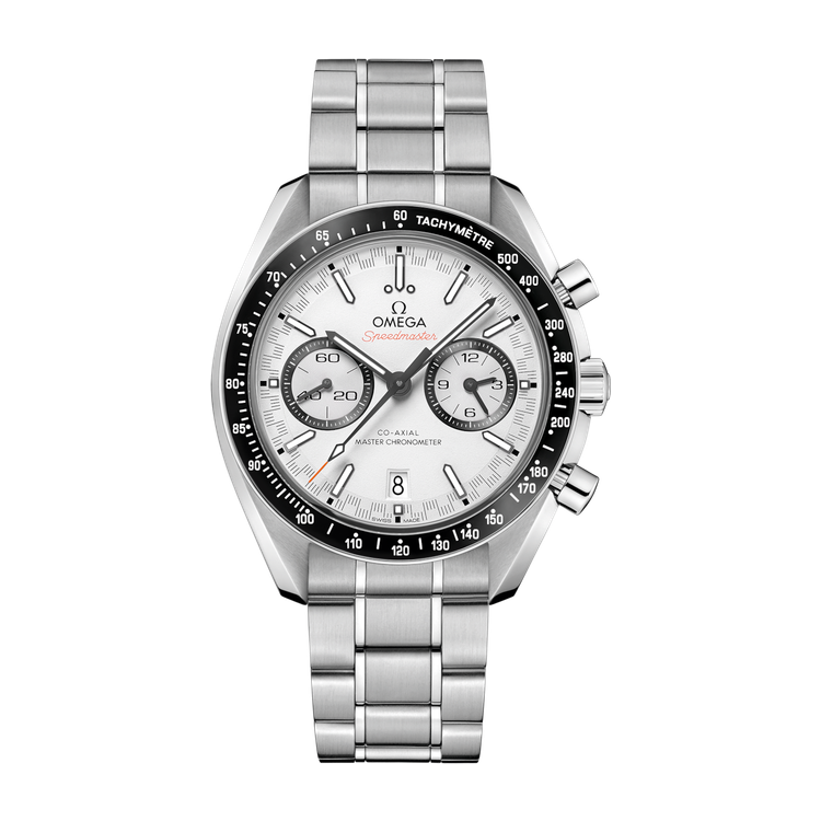 Omega Speedmaster Racing White Steel 44.3mm