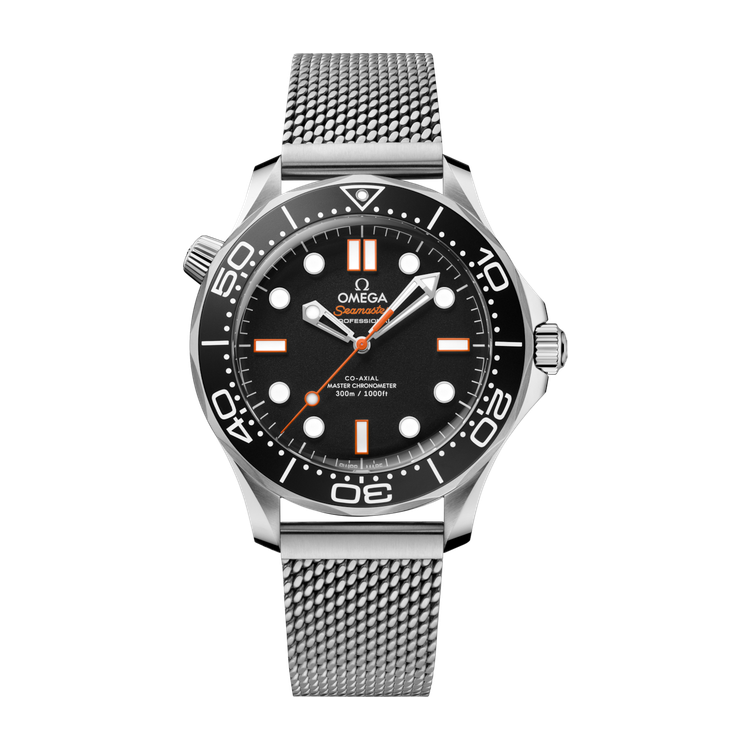 Omega Seamaster Diver 300M Black Steel 42mm