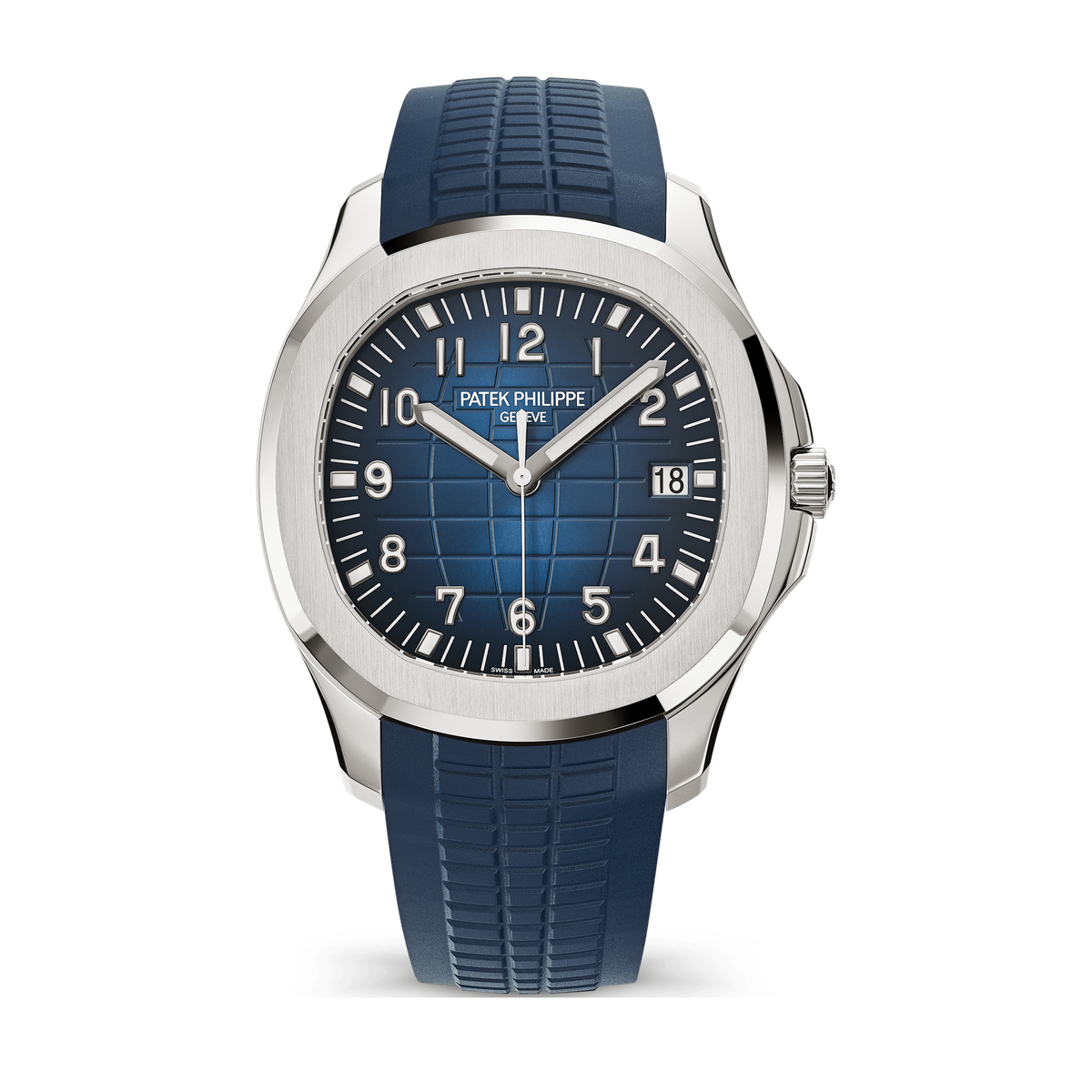 Patek Philippe Aquanaut Blue White Gold Rubber 42.2mm