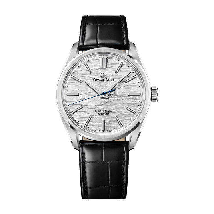 Grand Seiko Evolution 9 White Titanium Alligator Leather 38.6mm