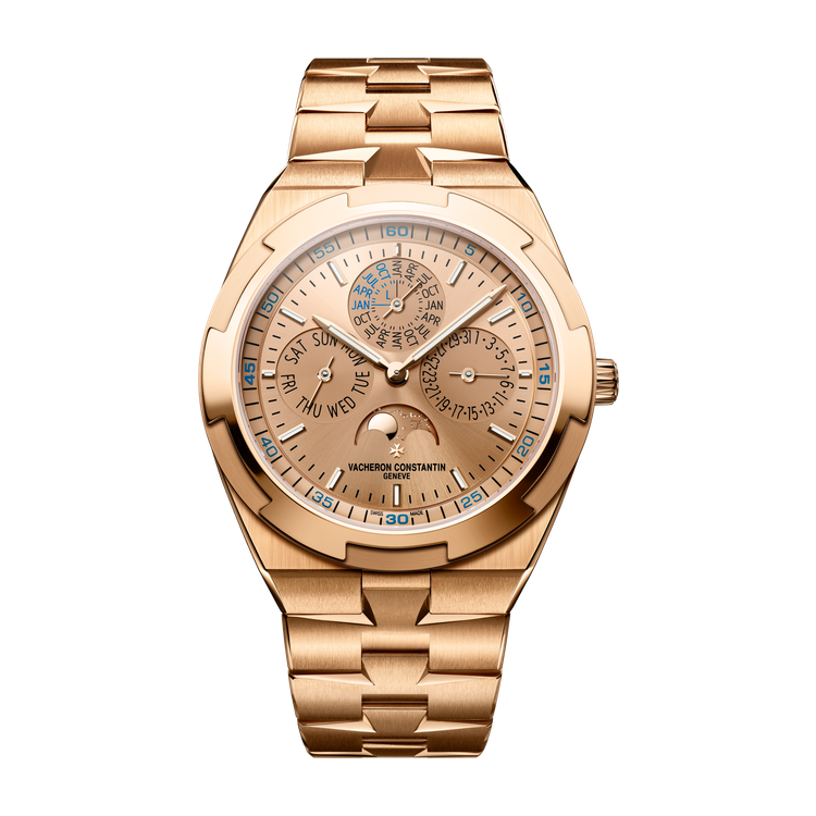 Vacheron Constantin Overseas Perpetual Calendar Ultra-thin Gold Rose Gold 41.5mm