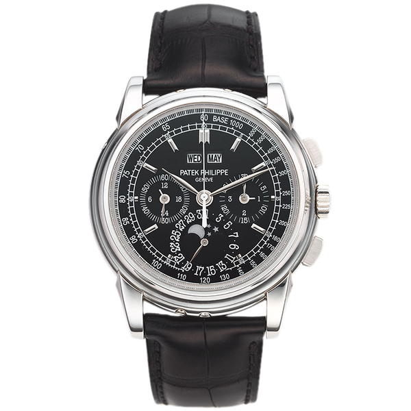 Patek Philippe Grand Complications Black Platinum Leather 41mm