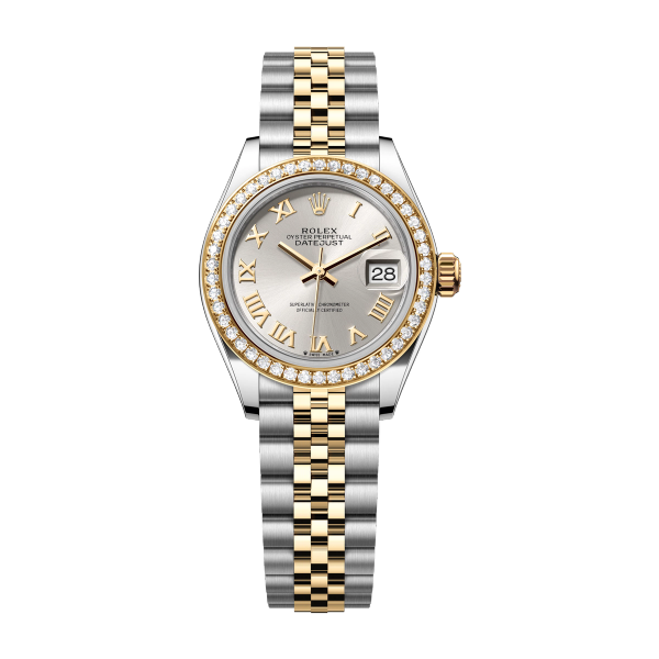 Rolex Lady-Datejust Silver Two-Tone 28mm