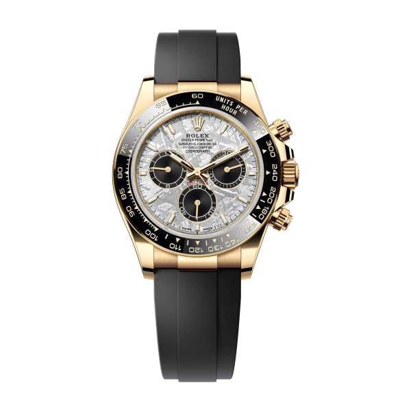 Rolex Cosmograph Daytona Meteorite Yellow Gold Rubber 40mm