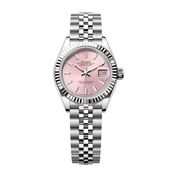 Rolex Lady-Datejust Pink Steel & White Gold 28mm
