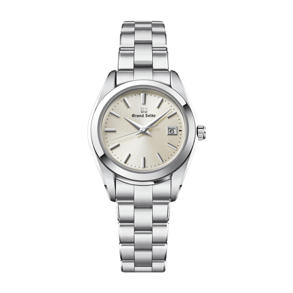 Grand Seiko Heritage Refined Essentials Silver Steel Alligator Leather 28.9mm