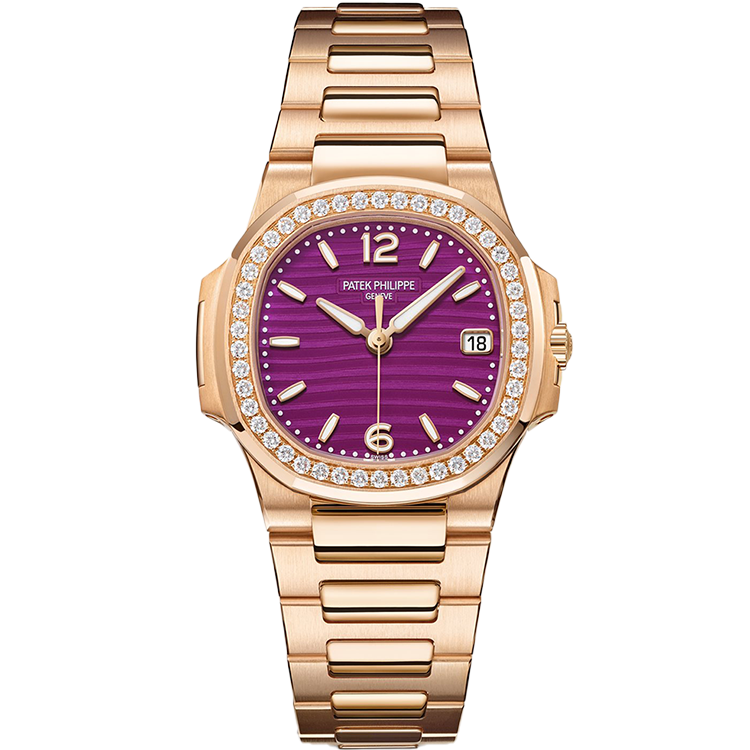 Patek Philippe Lady Nautilus Purple Rose Gold 32mm
