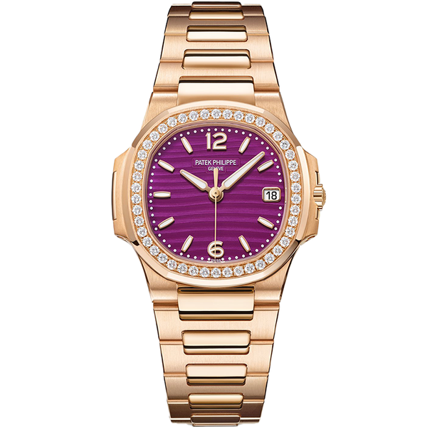 Patek Philippe Lady Nautilus Purple Rose Gold 32mm