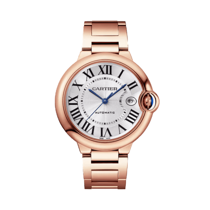 Cartier Ballon Bleu Large Silver Rose Gold 40mm