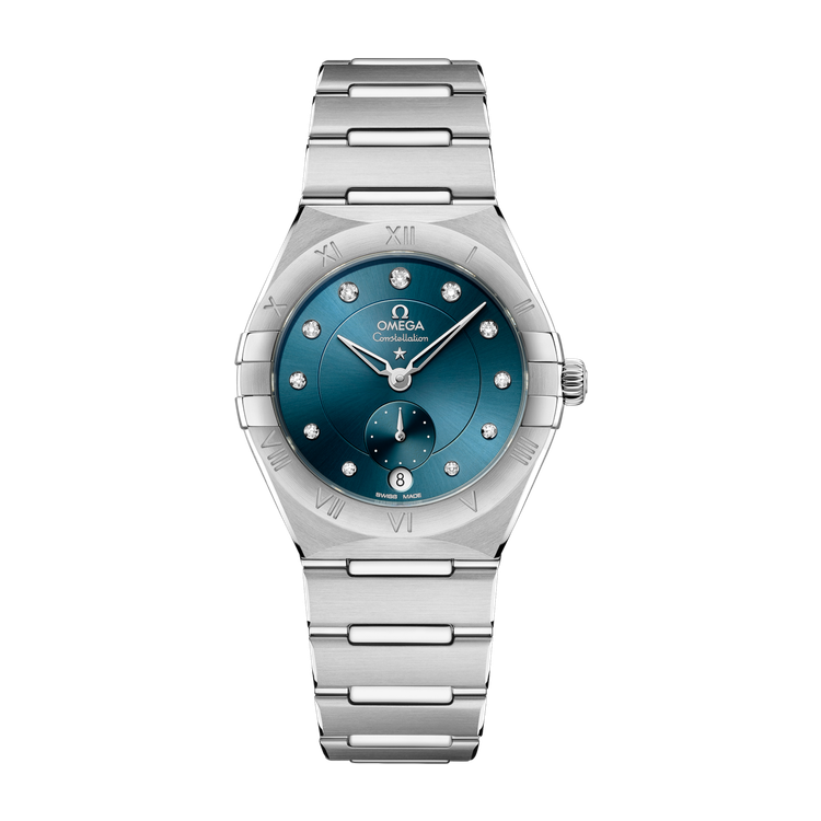 Omega Constellation Blue Steel 34mm