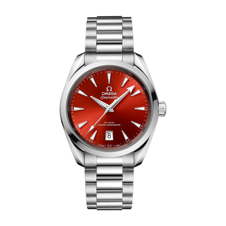 Omega Seamaster Aqua Terra Shades Orange Steel 38mm
