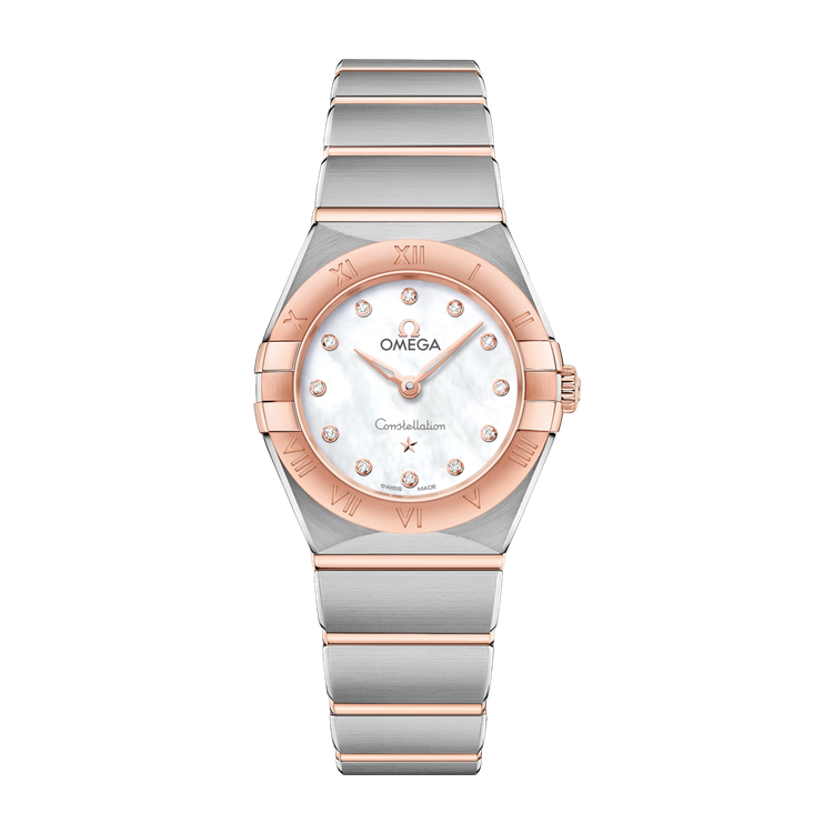 Omega Constellation White Two-Tone 25mm