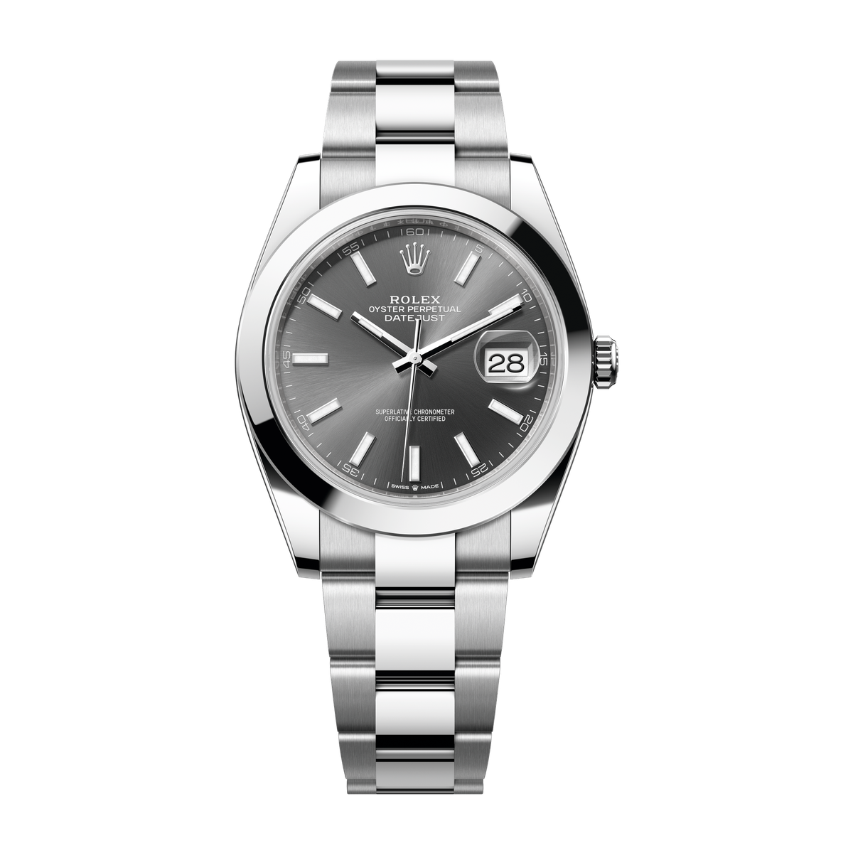 Rolex Datejust 41 Dark Grey Steel 41mm