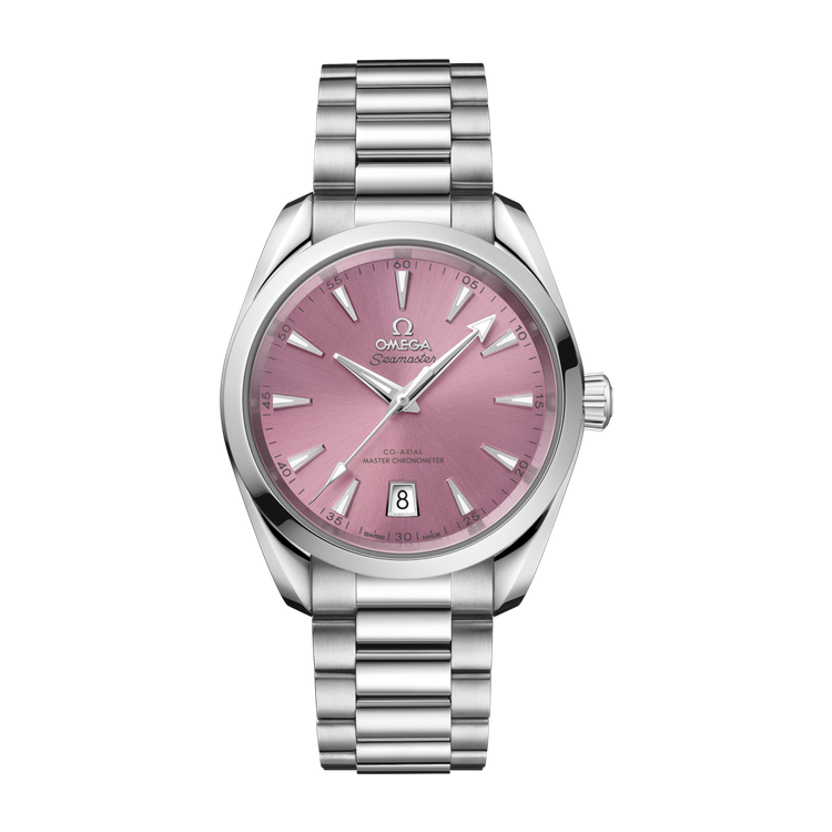 Omega Seamaster Aqua Terra Shades Pink Steel 38mm