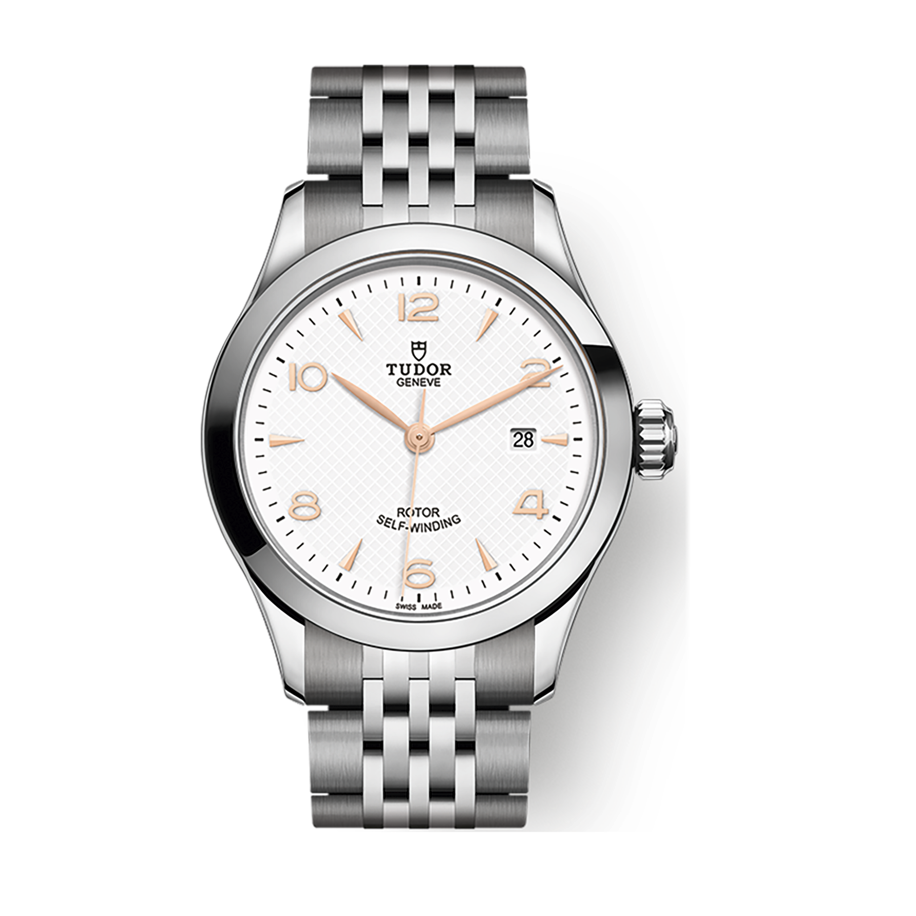 Tudor 1926 28 White Steel 28mm