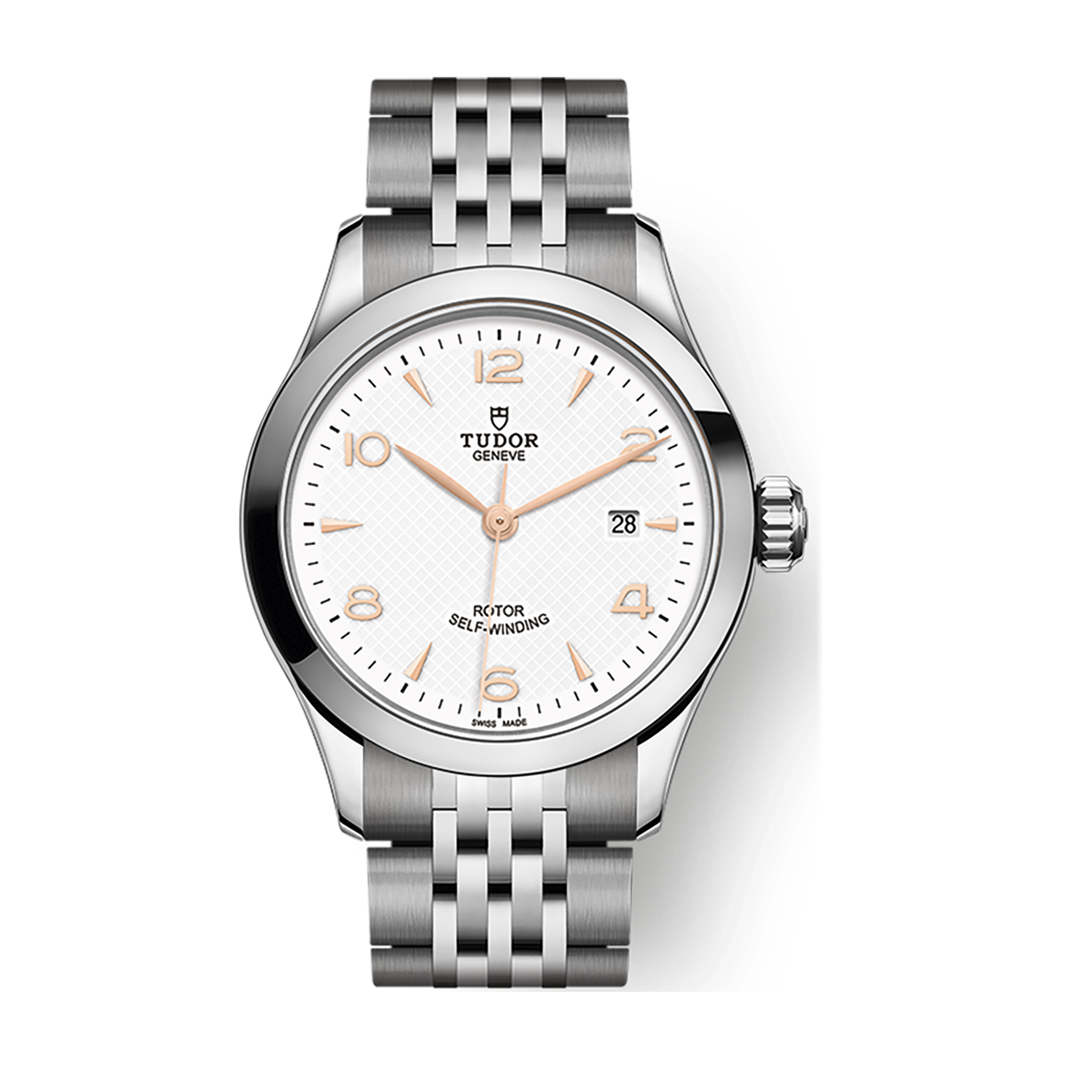 Tudor 1926 28 White Steel 28mm