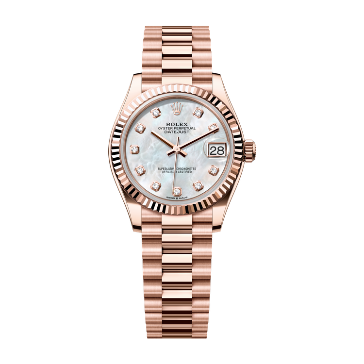 Rolex Datejust 31 Mother of Pearl Rose Gold 31mm