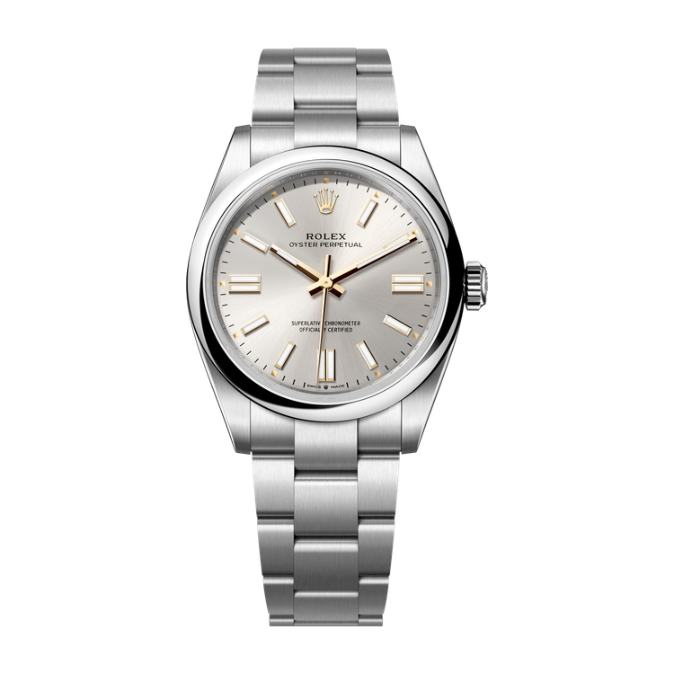 Rolex Oyster Perpetual 41 Silver Steel 41mm