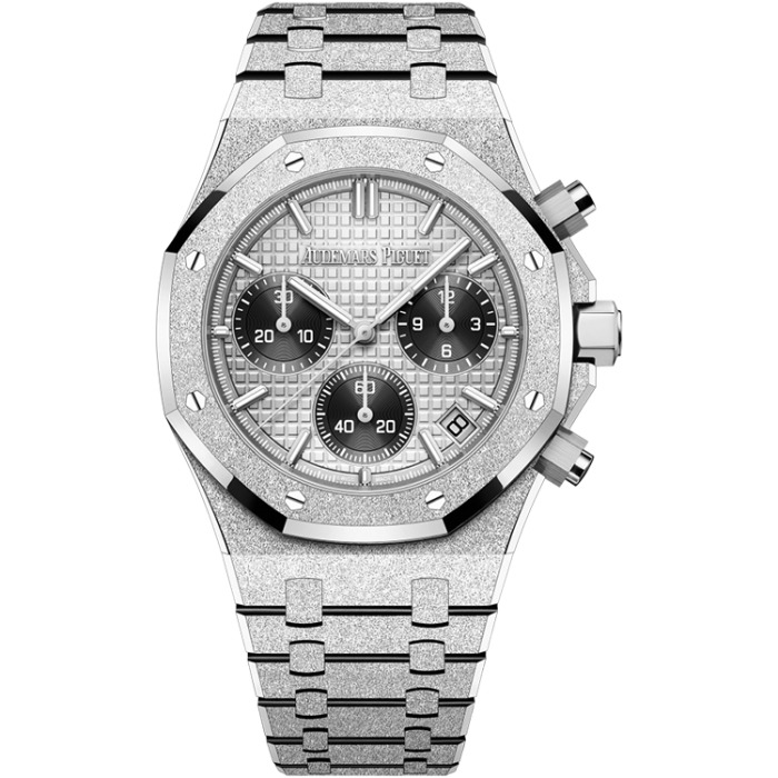 Audemars Piguet Royal Oak Frosted Chronograph White Gold 41mm