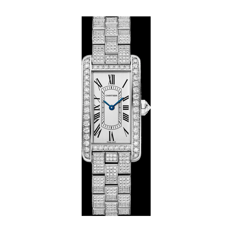 Cartier Tank Américaine Silver White Gold 19.4mm