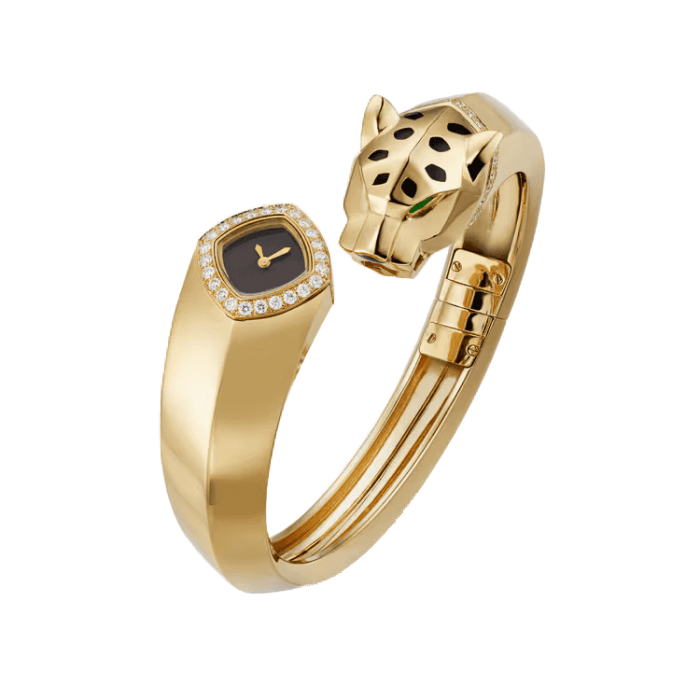Cartier La Panthère Black Yellow Gold 18mm