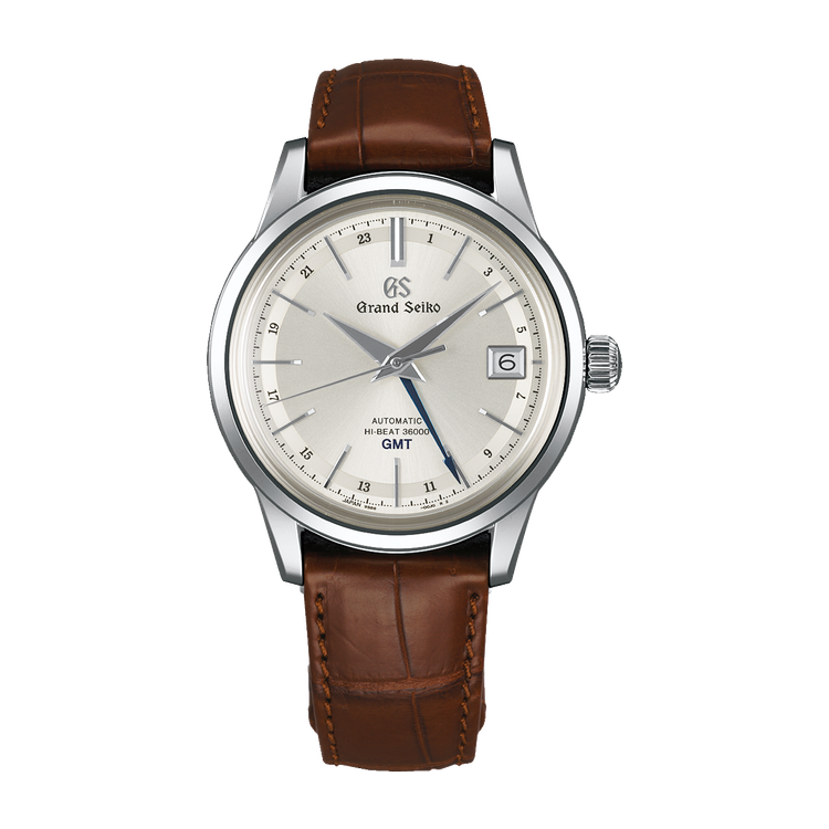Grand Seiko Elegance Contemporary Classics Ivory Steel Alligator Leather 39.5mm