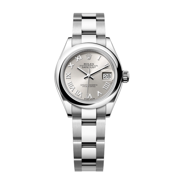 Rolex Lady-Datejust Silver Steel 28mm