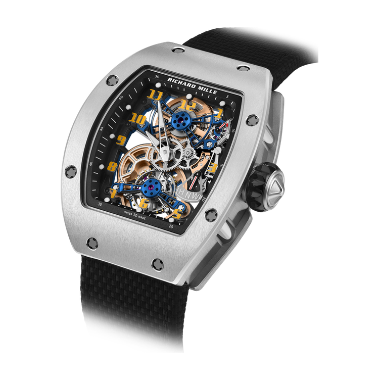 Richard Mille RM 17-02 Skeleton Titanium Rubber 40.1mm