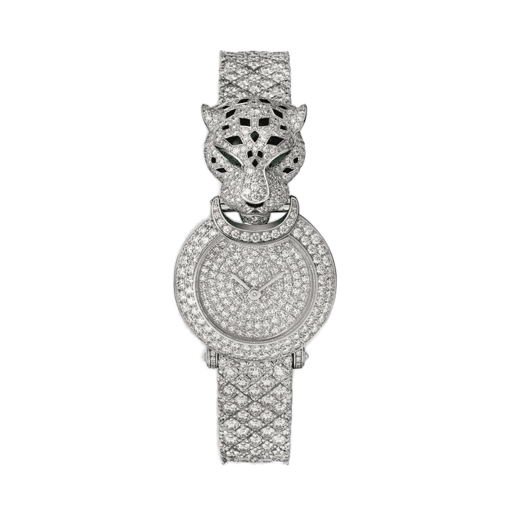 Cartier La Panthère Diamond Pave White Gold