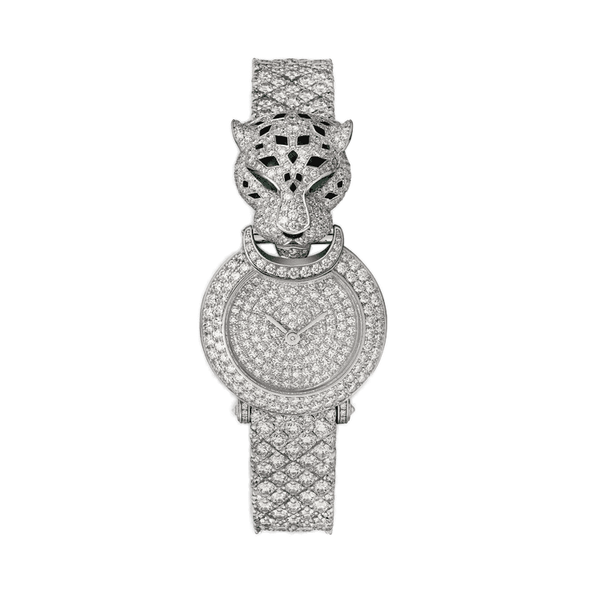 Cartier La Panthère Diamond Pave White Gold