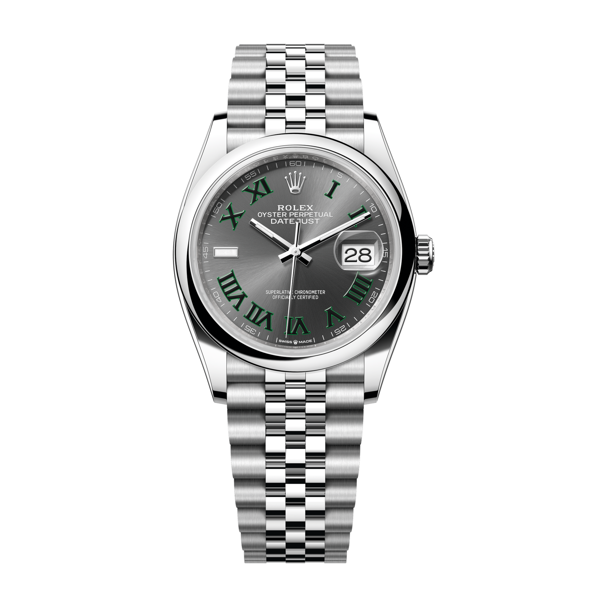 Rolex Datejust 36 Dark Grey Steel 36mm
